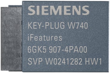Key plug W740, Udskifteligt medium til aktivering af Ifeatures for SCALANCE W i klient mode