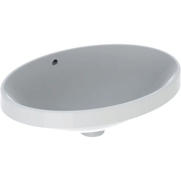 Geberit Variform håndvask 550x400x178mm nedf hvid porcelæn