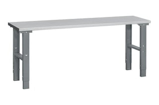 WFI filebænk HD 500 m/stålbordplade 2000x600 mm