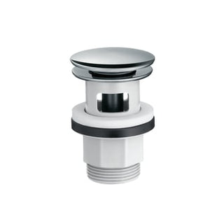 hansgrohe Push-open bundventil 1 1/4"" KS