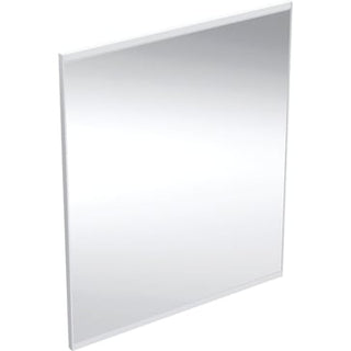 Geberit Option Plus Square spejl med lys 60 x 70 cm,  aluminium