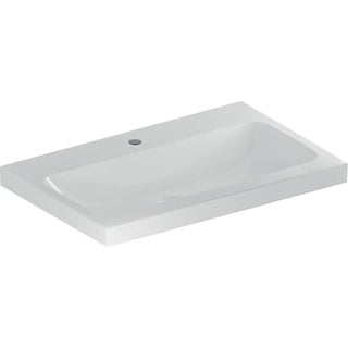 Geberit iCon Light håndvask t/møbel, 750 x 480 mm, hvid porcelæn KeraTect