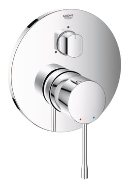 GROHE Essence New etgrebsbatteri Ø158 mm x 136 mm 3-vejs, forkr messing