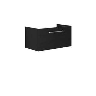 Dansani Mido vaskeskab 80 cm m/1 skuffe, sort struktur