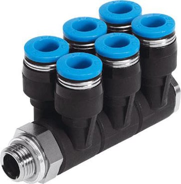 Festo Multifordeler QSLV6-G1/4-10