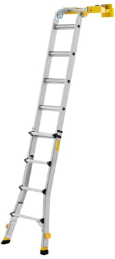 W.steps Skiltestige - teleskopisk WSIGN 2,4-T
