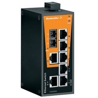 BasicLine ethernet switch 7xRJ45 10/100mb + 1xSC 100FX mm