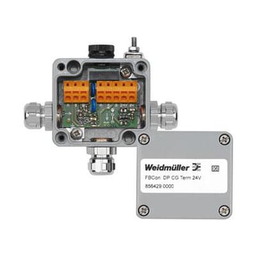 Profibus-Dp for 24V med forskruning for 1 afgang