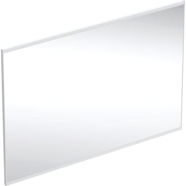 Geberit Option Plus Square spejl med lys 105 x 70 cm,  aluminium