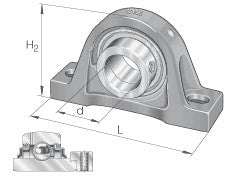 Leje FAG UCP213-J7 komplet