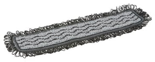 Vikan Damp 42 Dark mikrofibermoppe Hook & Loop 40 cm grå