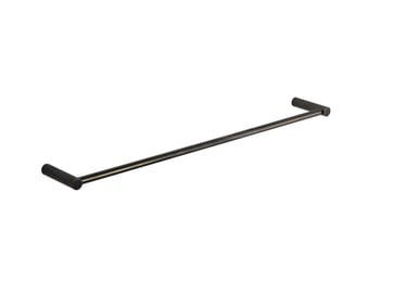 Pressalit håndklædestang enkelt 60 x 8,5 cm, sort krom