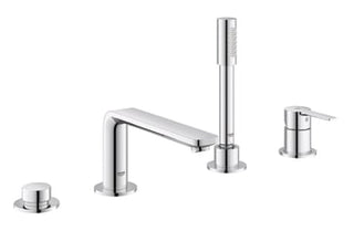 GROHE Lineare New 4-hulsbadkombination krom