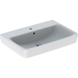 Geberit Renova Plan håndvask, 700 x 480 x 185 mm, hvid porcelæn