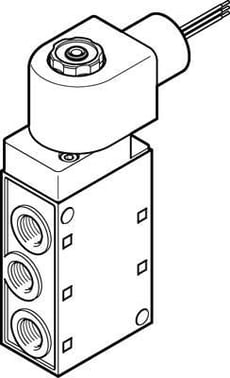 Festo Magnetventil MFH-5-1/4-S-EX