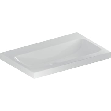 Geberit iCon Light håndvask t/møbel, 750 x 480 mm, hvid porcelæn KeraTect