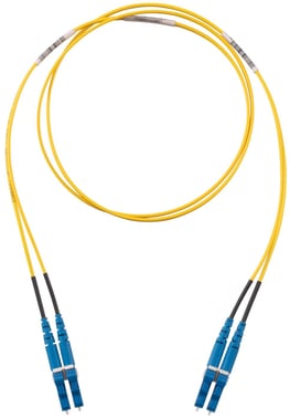 Fiber patchcords LSZH, OS2, LC Duplex 3m