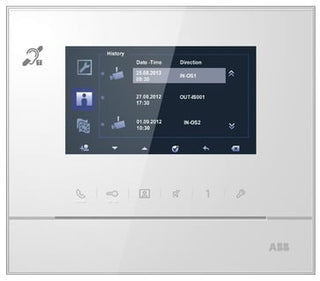 ABB-Welcome Video-svartelefon u/rør M22313-W