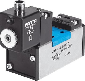Festo Magnetventil MDH-5/2-D-3-M12-C