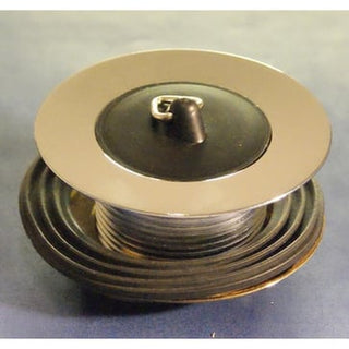 Viega bundventil t/badekar 114"" x 42 mm messing forkromet
