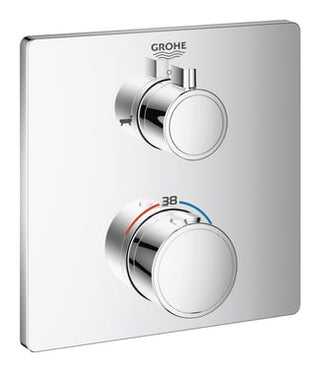 GROHE Grohtherm forplade til Smartbox bruser og bad firkant