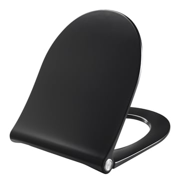 Pressalit Sway D sort med soft close og lift-off