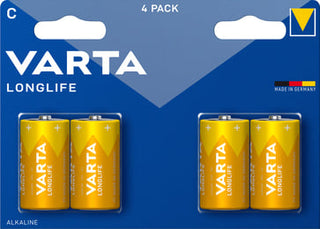 Varta batteri LONGLIFE C 4-PAK