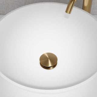 Lavabo Primy Steel universal pop-up bundventil 65mm 1 1/4"" PVD sand