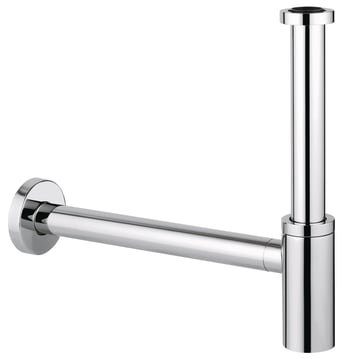 Grohe vandlås 114" til håndvaske forkromet metal