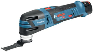Blå Bosch 12v multicutter GOP 2x3ah