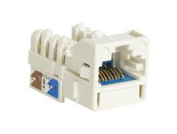 Modular jack Kat5E MPS100E hvid
