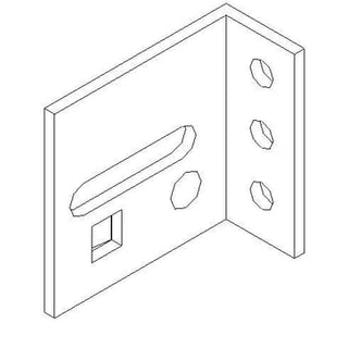 Tabula vinkel for montagebeslag