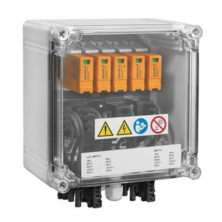 PV Combiner Box, 1100 V, 2 MPP, 2 Inputs / 1 Output per MPP,overspændingsbeskyttelse II, MC4-Evo 2