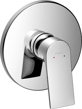 hansgrohe Zebris brusearmatur til indbyg., krom