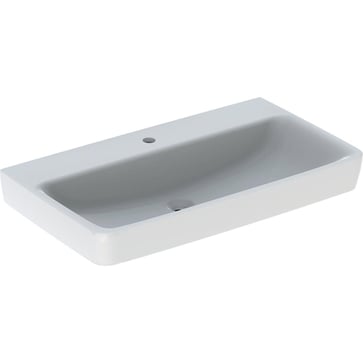 Geberit Renova Plan håndvask, 850 x 480 x 185 mm, hvid porcelæn