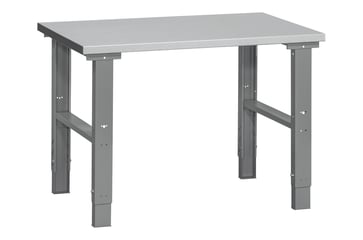 WFI filebænk HD 500 m/stålbordplade 1200x800 mm