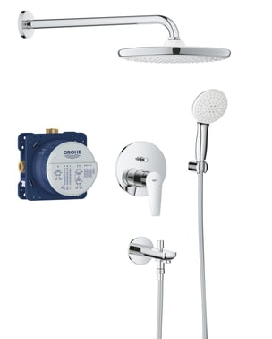 GROHE BauEdge 250 sampak indbyg med kartud krom