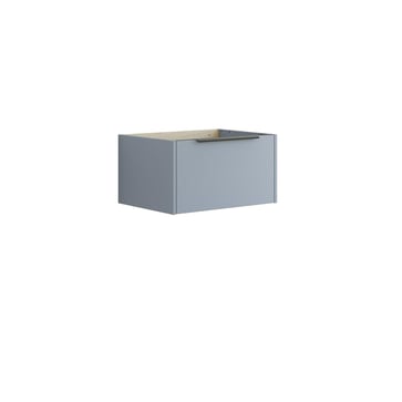 Dansani Mido vaskeskab 60x32 cm m/1 skuffe, glat blå mat