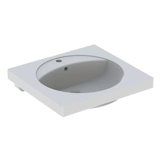 Geberit Preciosa håndvask 600x550x200mm t/bolte hvid porcelæn KeraTect 635108030