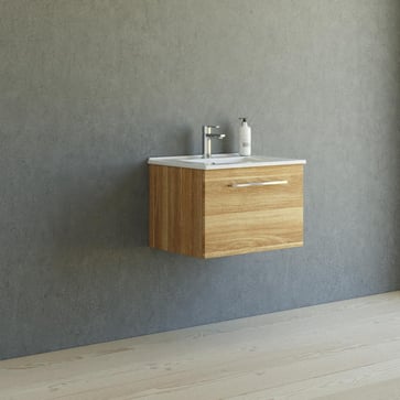 Dansani Mido møbelpakke 61 cm 1 sk, vask, varm eg