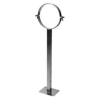 Lindab rør konsol RK 630 galvaniseret m/fod