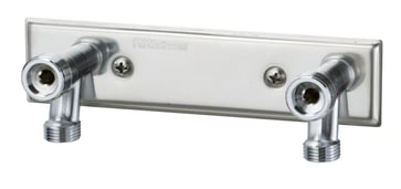 FM Mattsson monteringsplade armatur 150 mm 3/4"X1/2" krom