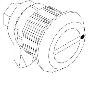 Tabula lukketøj med plombering front