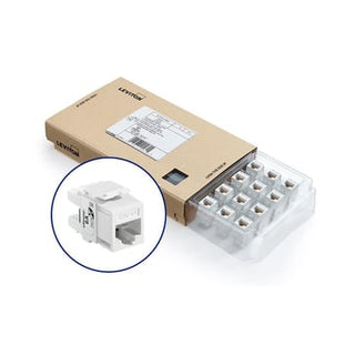 Modular jack eXtreme KAT6A UTP RJ45 110-style 12 bulk pakke Hvid