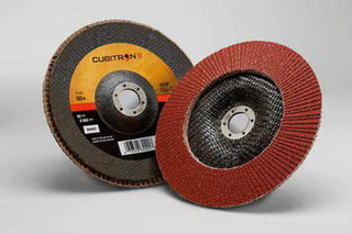 3MTM CubitronTM II Flaprondel 969F, P80, lige, 180 mm, 10 stk/krt, PN51487