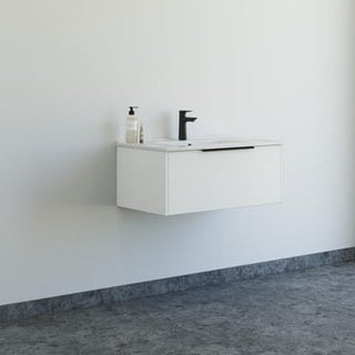 Dansani Mido møbelpakke 81 cm 1 sk, vask, glat, hvid