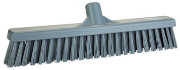 Vikan Fejekost 410mm Blød/stiv grå