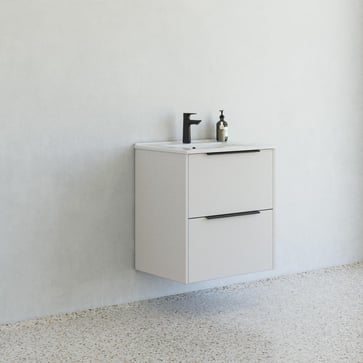 Dansani Mido møbelpakke 61 cm 2 sk, vask, glat, sand mat