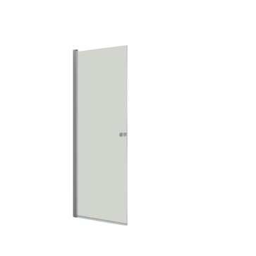 Dansani Match A-svingdør 89-91cm satin/klar