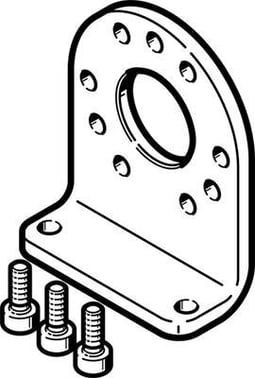 Festo Fodbeslag DAMH-Q12-8